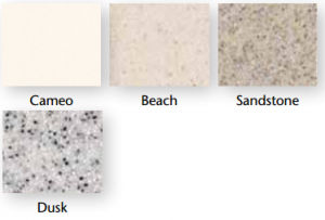 Mezzo Bay/Bow Avonite Seatboard Options