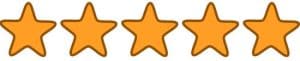 5 star review